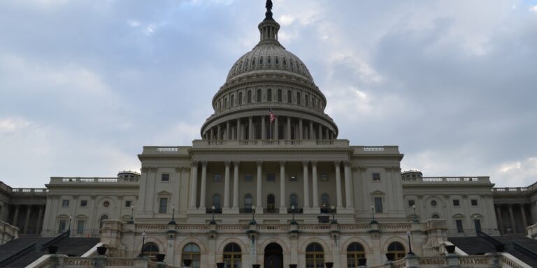 view front capitol building washington dc